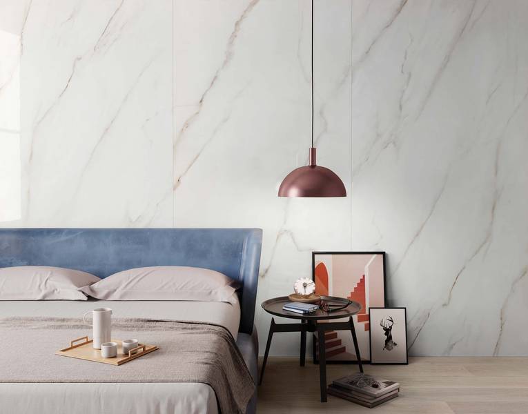 RAK Ceramics Calacatta africa collection room setting