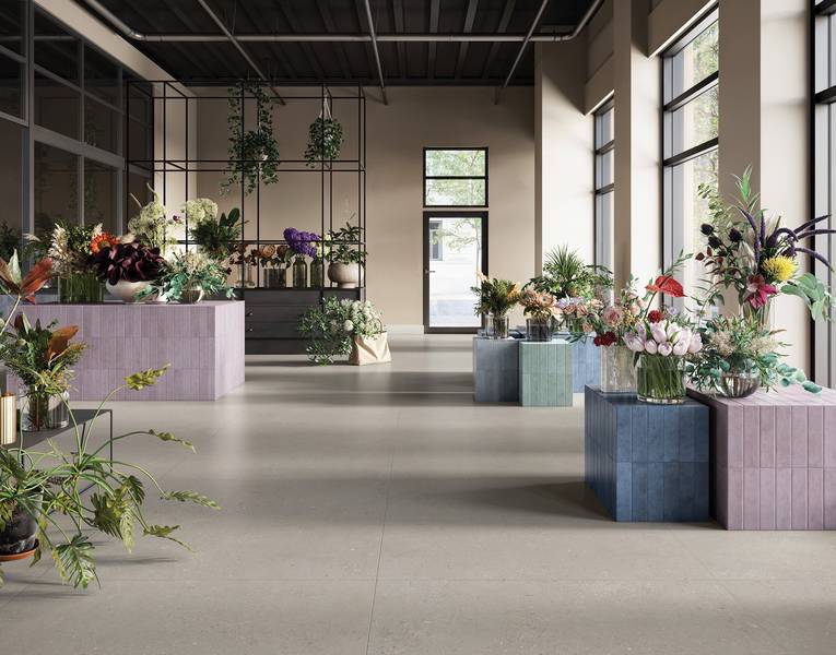 RAK Ceramics Creative Concrete P Brick · White