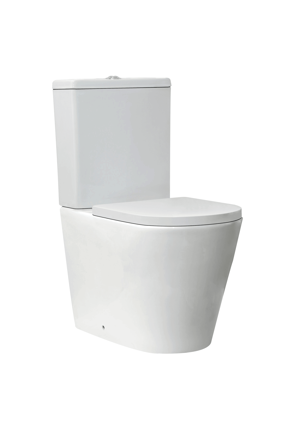 Scudo Bathrooms Linea Rimless Back to Wall Pan & Seat