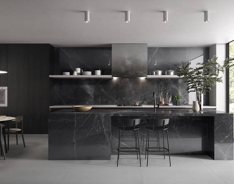 RAK Ceramics Amani marble collection room setting