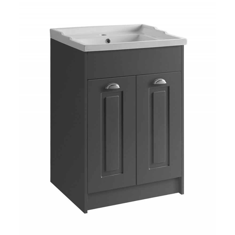K-Vit Bathrooms Astley - Traditional Basin 1TH 600mm
