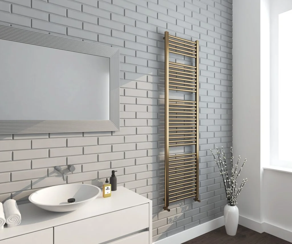 Hilltop Designer Radiators HD25 flat towel radiator