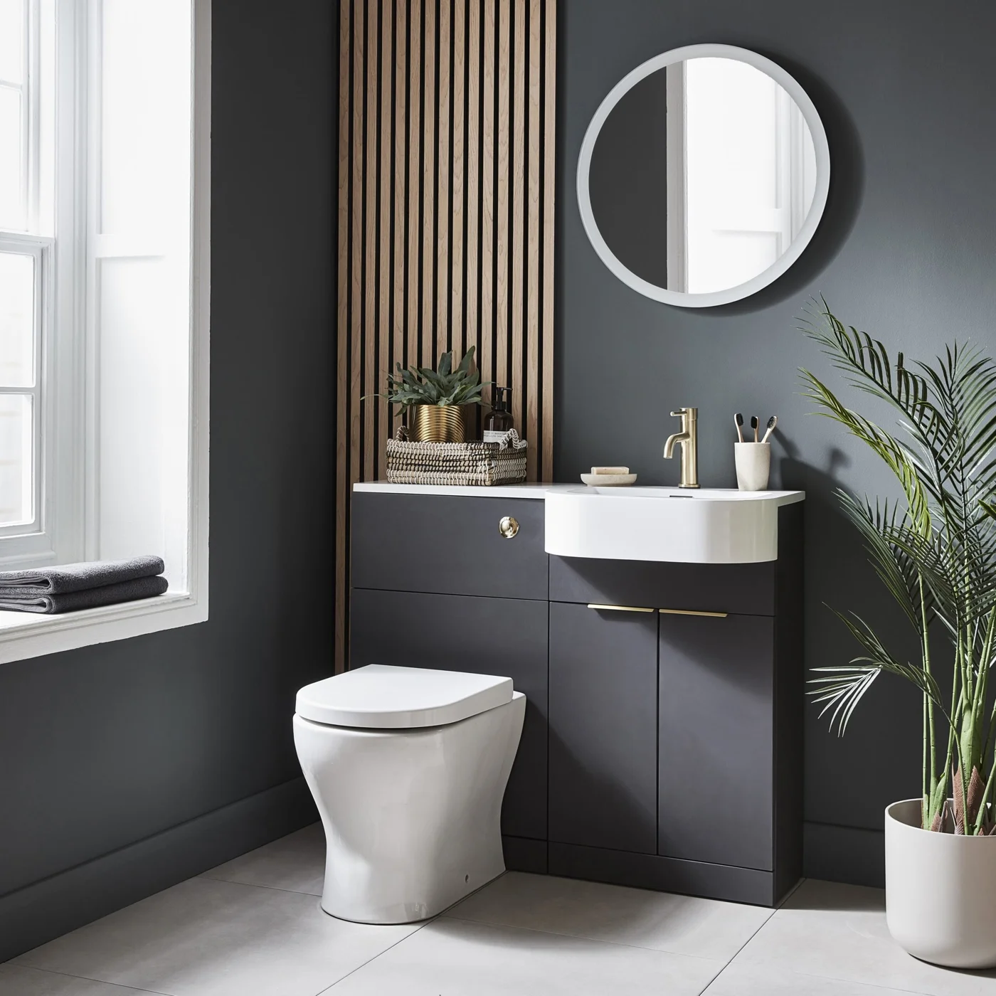 K-Vit Bathrooms: Fusion: furniture in context, manufacturer collection setting