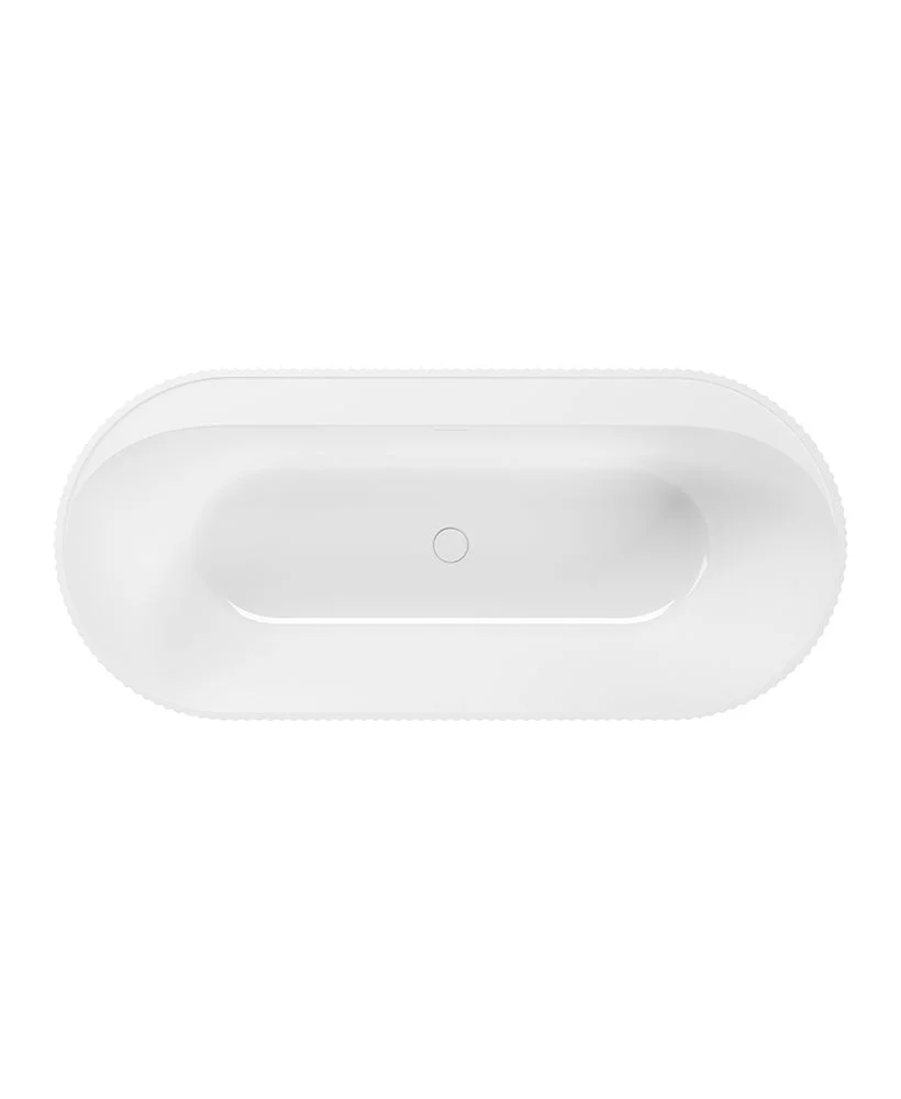 SONAS Bathrooms REED fluted freestanding bath